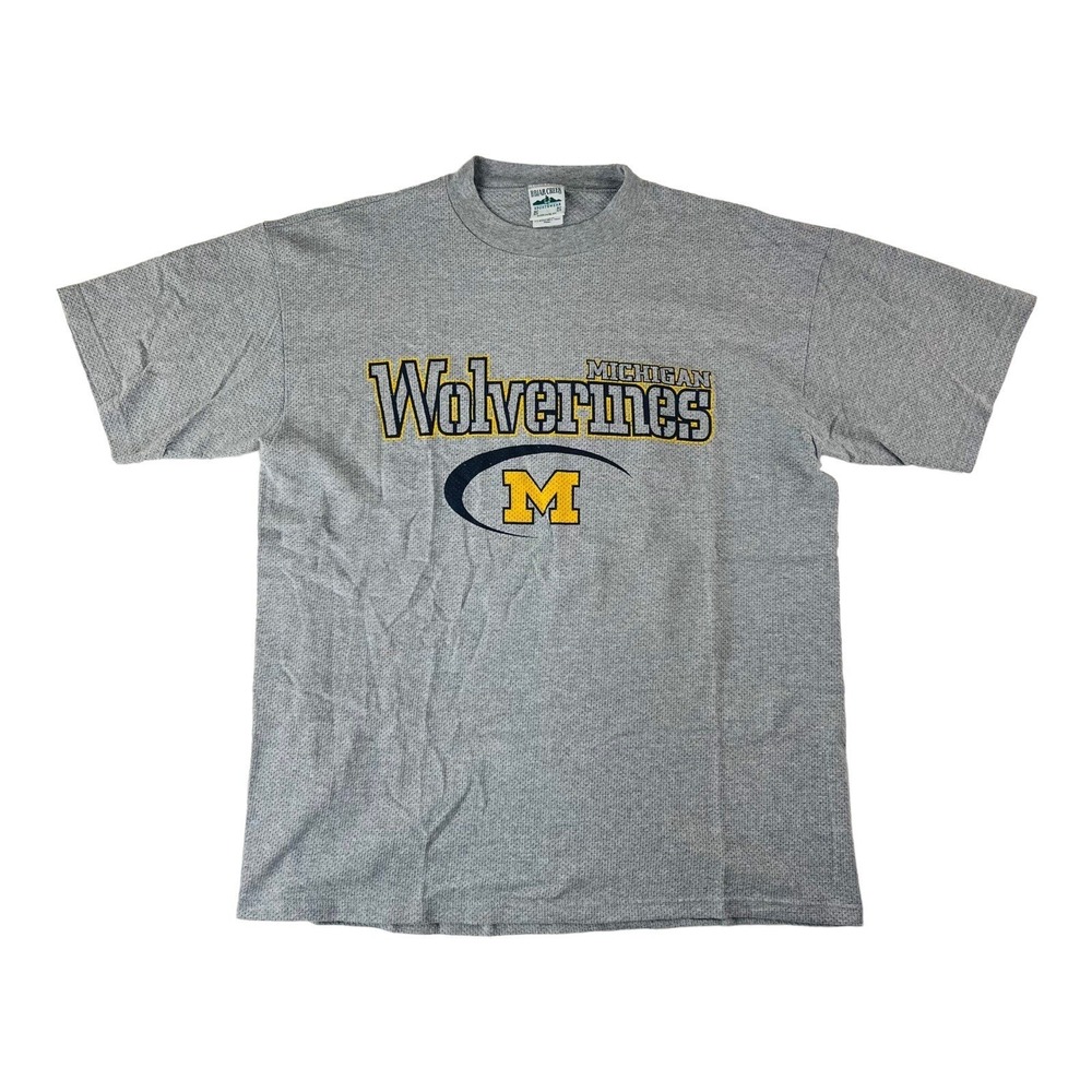 Briar Creek Sportswear Gray Michigan Wolverines Short Sleeve T-Shirt Size XL‎